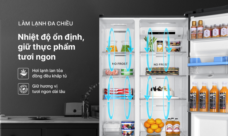 TỦ LẠNH AQUA INVERTER 550 LÍT AQR-S612XA(CBC) 15 TỦ LẠNH AQUA INVERTER 550 LÍT AQR-S612XA(CBC)