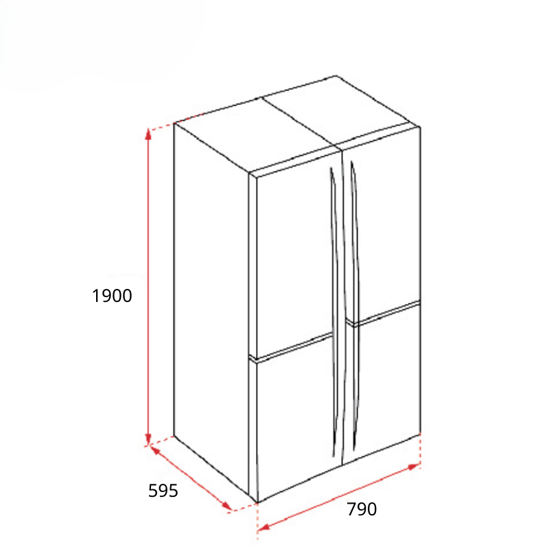 TỦ LẠNH MALLOCA KITCHEN-FIT MF428SBI 9 TỦ LẠNH MALLOCA KITCHEN-FIT MF428SBI