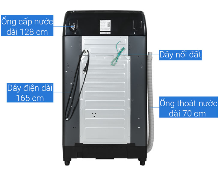 MÁY GIẶT AQUA INVERTER 12 KG AQW-DR120HT(BK) 8 MÁY GIẶT AQUA INVERTER 12 KG AQW-DR120HT(BK)