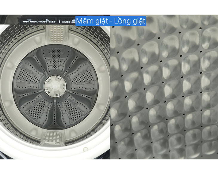 MÁY GIẶT AQUA INVERTER 12 KG AQW-DR120HT(BK) 7 MÁY GIẶT AQUA INVERTER 12 KG AQW-DR120HT(BK)