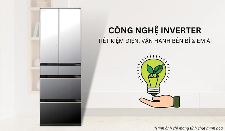 TỦ LẠNH HITACHI INVERTER 617 LÍT R-HW620RV(X) 4 TỦ LẠNH HITACHI INVERTER 617 LÍT R-HW620RV(X)