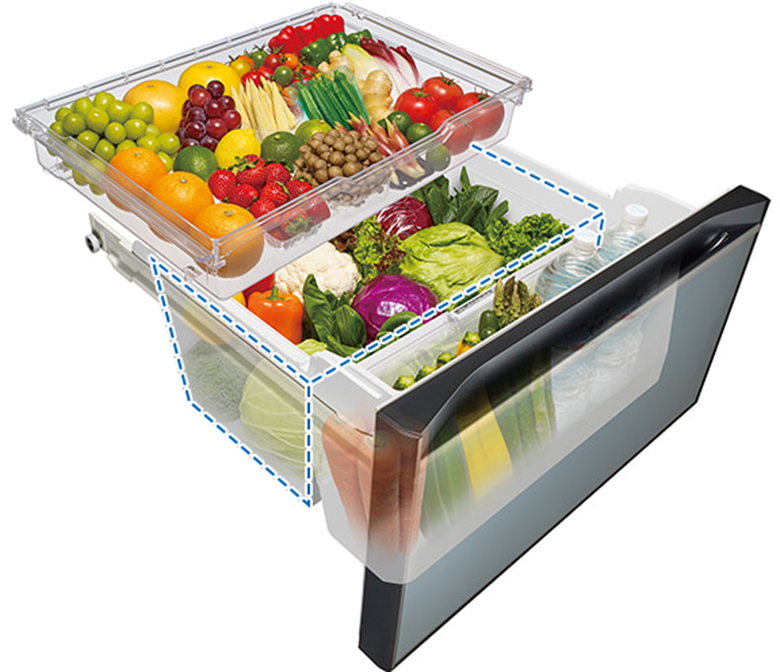 TỦ LẠNH HITACHI INVERTER 540 LÍT R-HW540RV(XK) 14 TỦ LẠNH HITACHI INVERTER 540 LÍT R-HW540RV(XK)