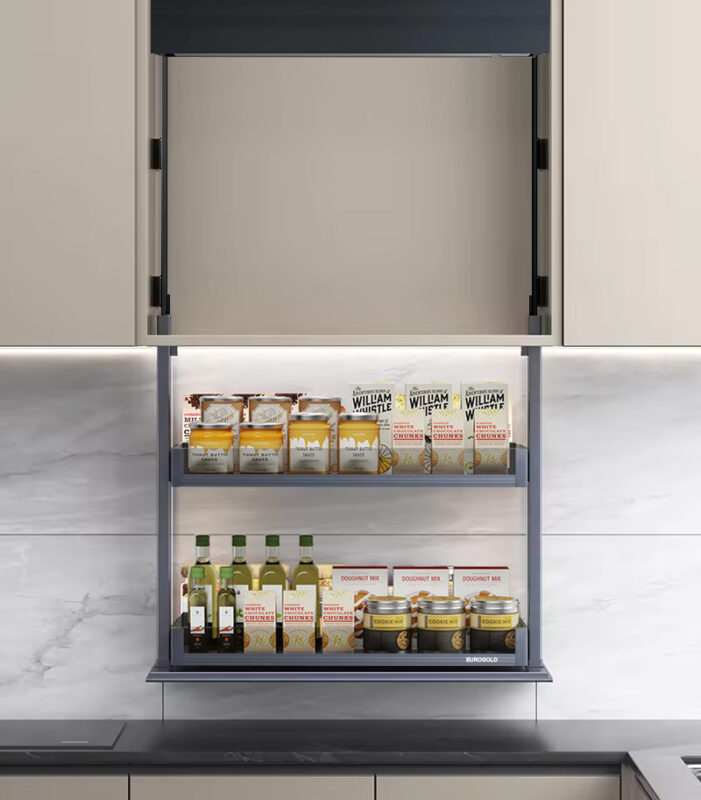 KỆ GIA VỊ NÂNG HẠ ĐIỆN EUROGOLD ESL8880 4 KỆ GIA VỊ NÂNG HẠ ĐIỆN EUROGOLD ESL8880