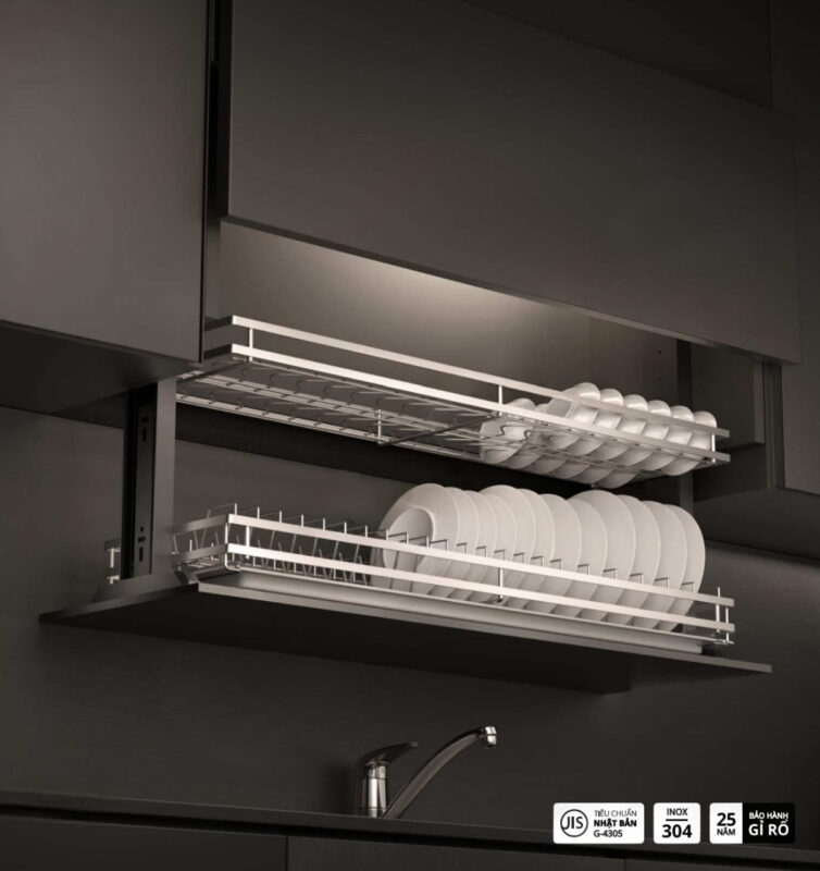 GIÁ BÁT ĐĨA NÂNG HẠ ĐIỆN GARIS GL06.9LP