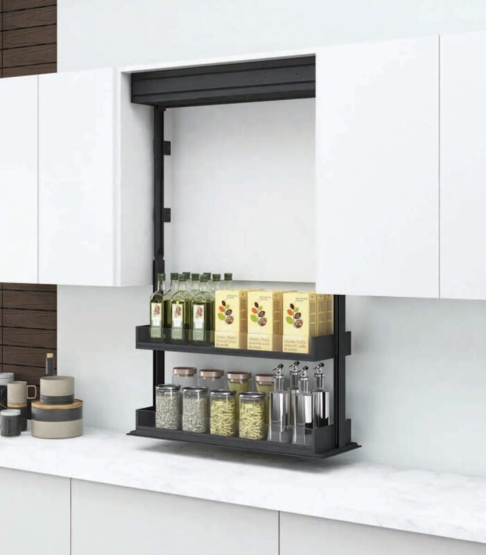 KỆ GIA VỊ NÂNG HẠ ĐIỆN EUROGOLD ESL8860 2 KỆ GIA VỊ NÂNG HẠ ĐIỆN EUROGOLD ESL8860