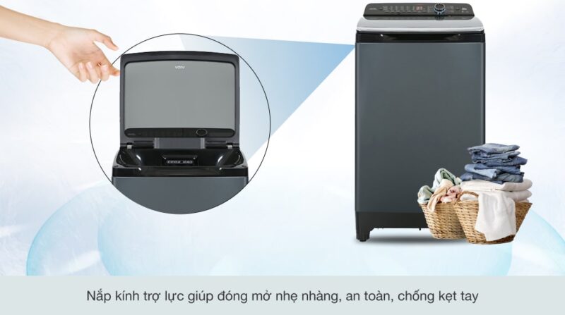 MÁY GIẶT AQUA 12 KG AQW-FR120HT(BK) 35 MÁY GIẶT AQUA 12 KG AQW-FR120HT(BK)