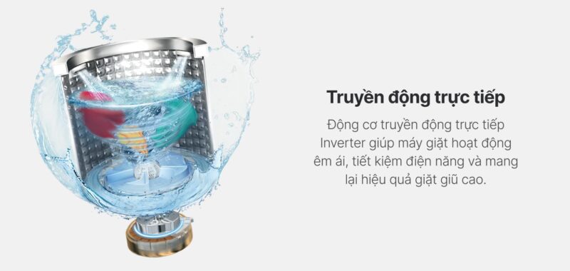 MÁY GIẶT AQUA INVERTER 9 KG AWM9-B316K(B) 19 MÁY GIẶT AQUA INVERTER 9 KG AWM9-B316K(B)