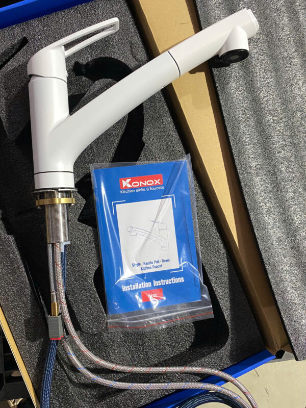 VÒI RỬA BÁT KONOX KIRA WHITE 18 VÒI RỬA BÁT KONOX KIRA WHITE