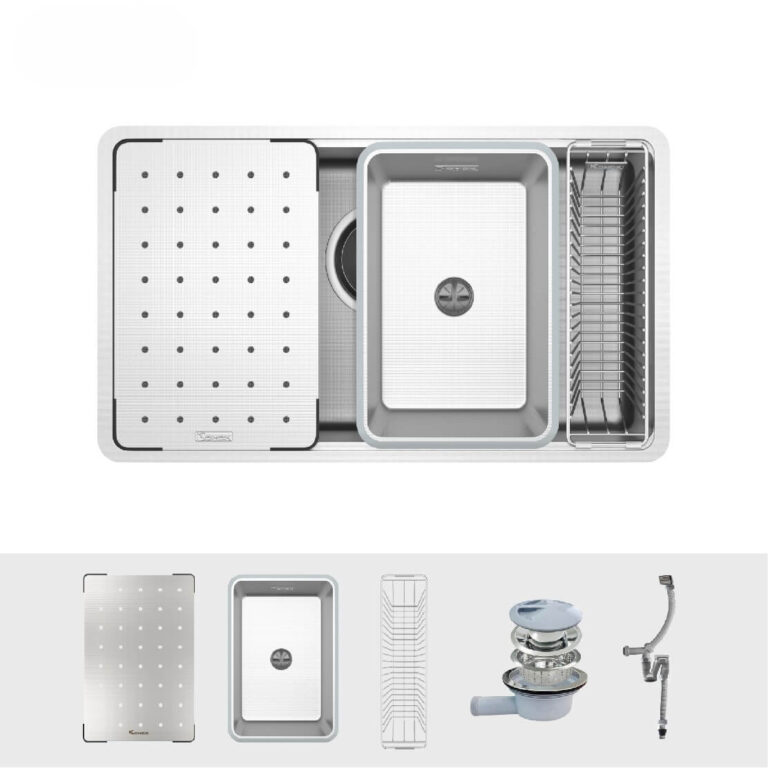 Chậu rửa bát chống xước Konox Dekor 8044SU 1 Chậu rửa bát chống xước Konox Dekor 8044SU