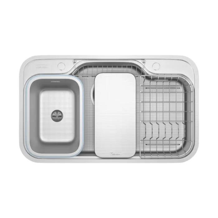 Chậu rửa bát chống xước Workstation Sink Dekor 8048SU