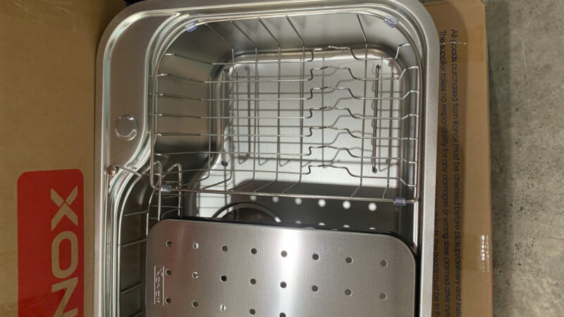 Chậu rửa bát chống xước Workstation Sink Dekor 8048SU 32 Chậu rửa bát chống xước Workstation Sink Dekor 8048SU