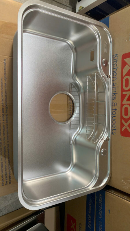 Chậu rửa bát chống xước Workstation Sink Dekor 8048SU 34 Chậu rửa bát chống xước Workstation Sink Dekor 8048SU