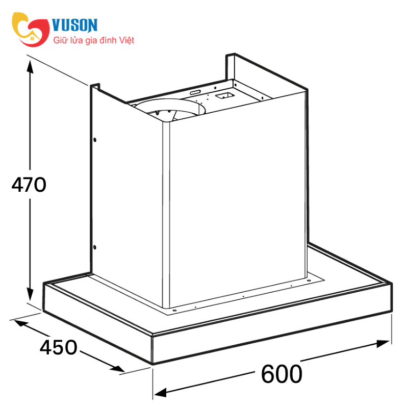 MÁY HÚT MÙI ÁP TƯỜNG BOSCH DWB68IJ60I SERI 4 60CM 1 MÁY HÚT MÙI ÁP TƯỜNG BOSCH DWB68IJ60I SERI 4 60CM