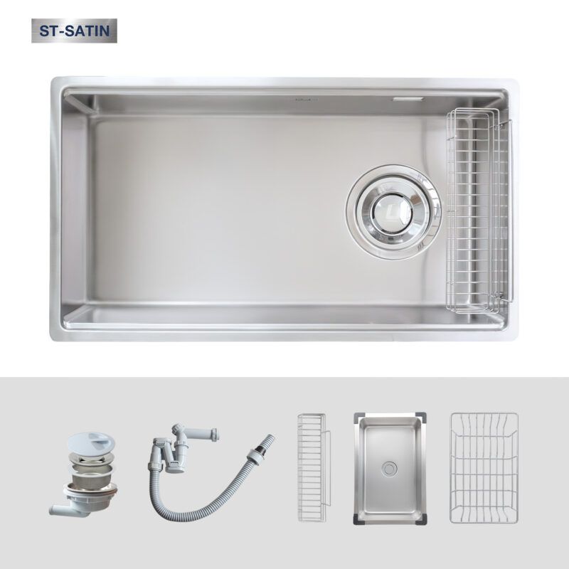 Chậu rửa bát Kluger KY8045ST Basic 5 Chậu rửa bát Kluger KY8045ST Plus