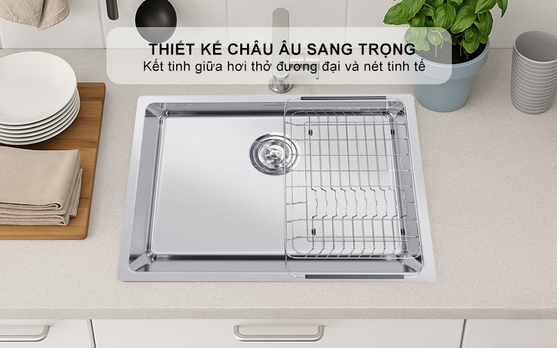 CHẬU RỬA BÁT KONOX TURKEY SINK NERON 590U 14 CHẬU RỬA BÁT KONOX TURKEY SINK NERON 590U