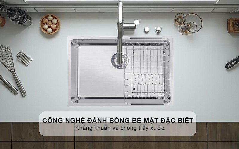 CHẬU RỬA BÁT KONOX TURKEY SINK NERON 590U 3 CHẬU RỬA BÁT KONOX TURKEY SINK NERON 590U