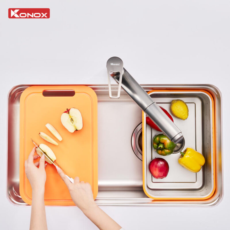 CHẬU RỬA BÁT KONOX TARI SMART 8047 3 CHẬU RỬA BÁT KONOX TARI SMART 8047