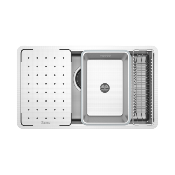 CHẬU RỬA BÁT KONOX WORKSTATION SINK DEKOR KN8044SU