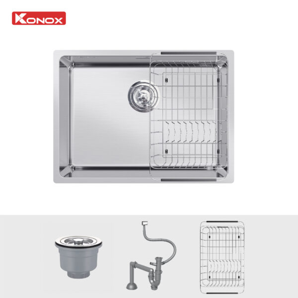 CHẬU RỬA BÁT KONOX TURKEY SINK NERON 590U 18 CHẬU RỬA BÁT KONOX TURKEY SINK NERON 590U
