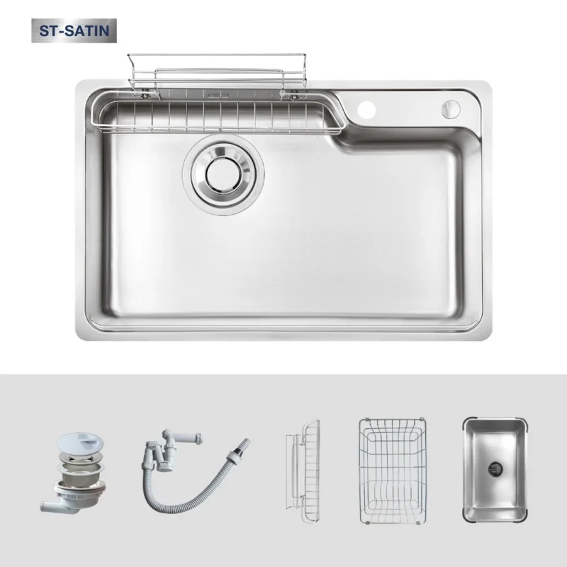 Chậu rửa bát Kluger KH8050ST Plus 5 Chậu rửa bát Kluger KH8050ST Plus