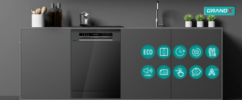 MÁY RỬA BÁT GRANDX SMS8GX87G SERIES 8 7 MÁY RỬA BÁT GRANDX SMS8GX87G SERIES 8