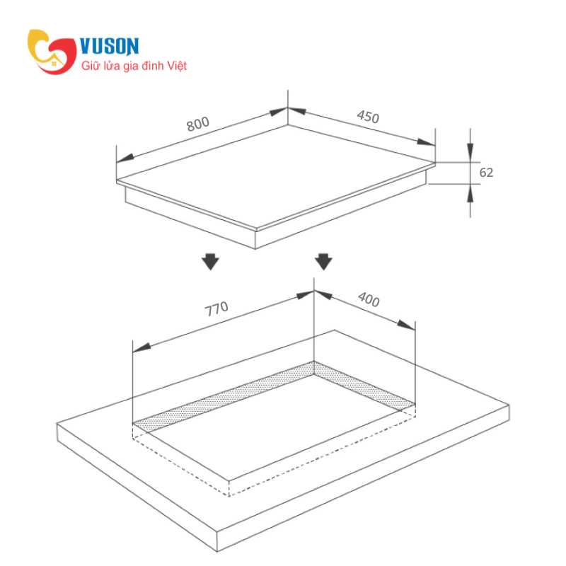 Bếp từ Malloca MIR9021ES 1 Bếp từ Malloca MIR9021ES