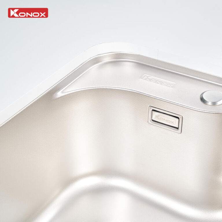 Chậu rửa bát phong cách Nhật chống xước Konox Tari Smart 7851 1 Chậu rửa bát phong cách Nhật chống xước Konox Tari Smart 7851