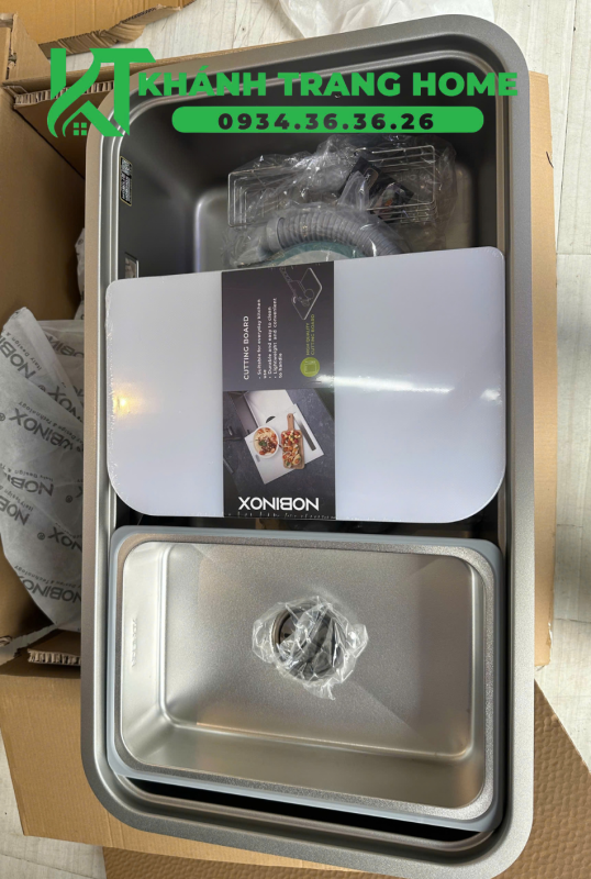 CHẬU RỬA BÁT 1 HỐ NOBINOX NOVA A283D TẶNG KÈM VÒI 13 CHẬU RỬA BÁT 1 HỐ NOBINOX NOVA A283D TẶNG KÈM VÒI