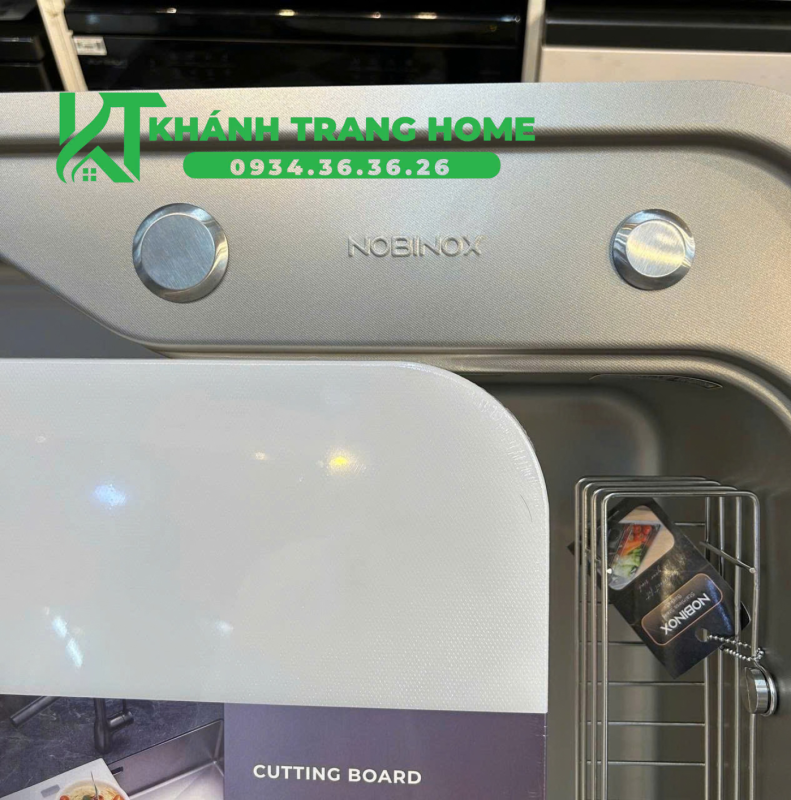 CHẬU RỬA BÁT 1 HỐ NOBINOX NOVA A182 TẶNG KÈM VÒI 13 CHẬU RỬA BÁT 1 HỐ NOBINOX NOVA A182 TẶNG KÈM VÒI