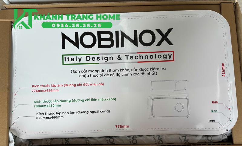 CHẬU RỬA BÁT 1 HỐ NOBINOX NOVA A283D TẶNG KÈM VÒI 11 CHẬU RỬA BÁT 1 HỐ NOBINOX NOVA A283D TẶNG KÈM VÒI