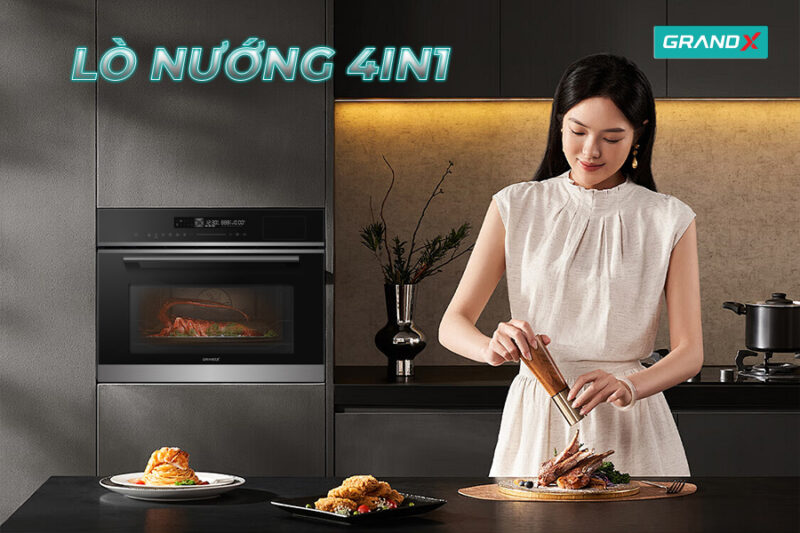LÒ VI SÓNG ÂM TỦ 4 IN 1 GRANDX GX50MOS7 51 LÒ VI SÓNG ÂM TỦ 4 IN 1 GRANDX GX50MOS7