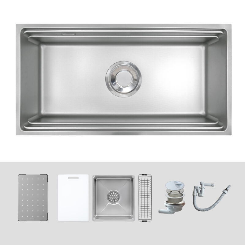 Chậu rửa bát KLUGER KG8644FS Plus 5 Chậu rửa bát KLUGER KG8644FS Plus