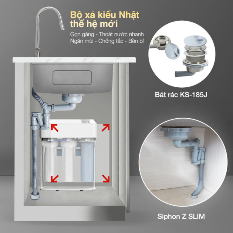 Chậu rửa bát Kluger KH8050FS Basic 4 Chậu rửa bát Kluger KH8050FS Basic