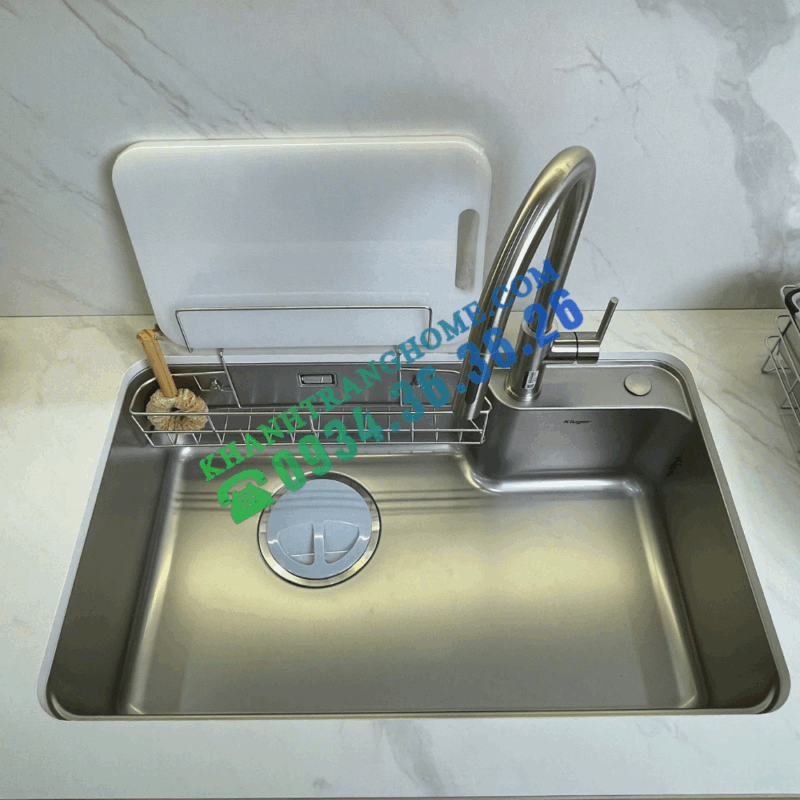 Chậu rửa bát Kluger KH8050FS Basic 18 Chậu rửa bát Kluger KH8050FS Basic