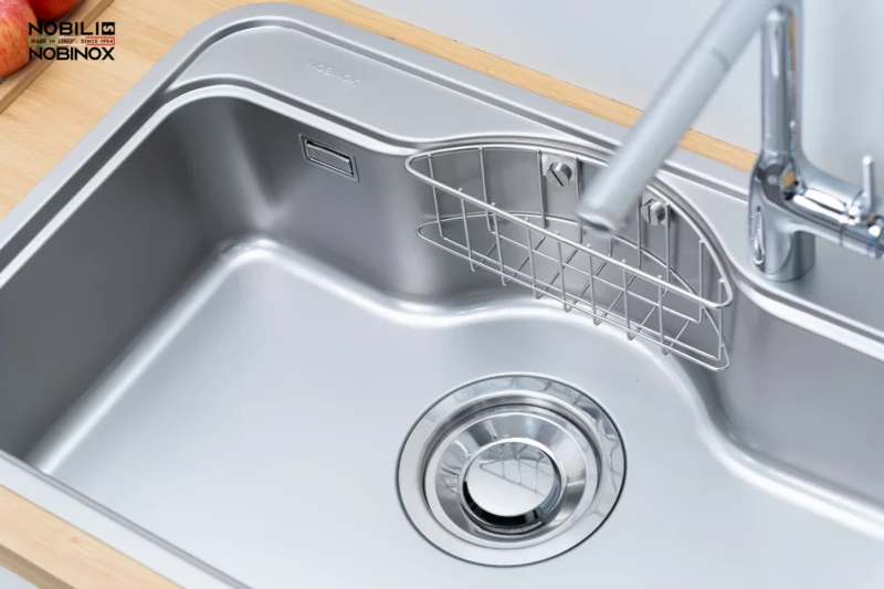 CHẬU RỬA BÁT NOBINOX ROSA NN975D TẶNG KÈM VÒI 4 CHẬU RỬA BÁT NOBINOX ROSA NN975D TẶNG KÈM VÒI
