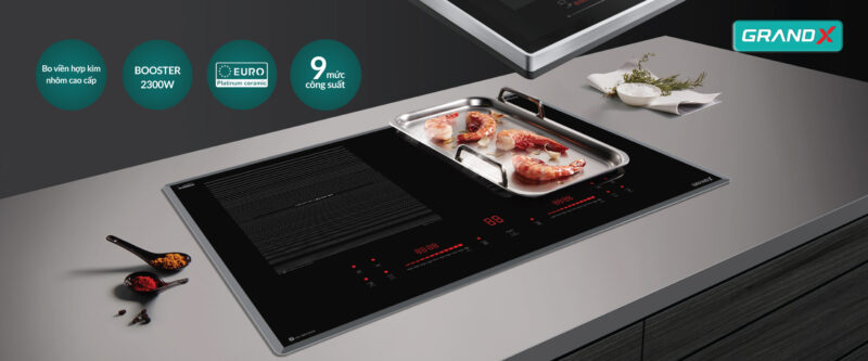 BẾP ĐIỆN TỪ 2 VÙNG NẤU GRANDX GX IH658SE SERIES 6 6 BẾP ĐIỆN TỪ 2 VÙNG NẤU GRANDX GX IH658SE SERIES 6