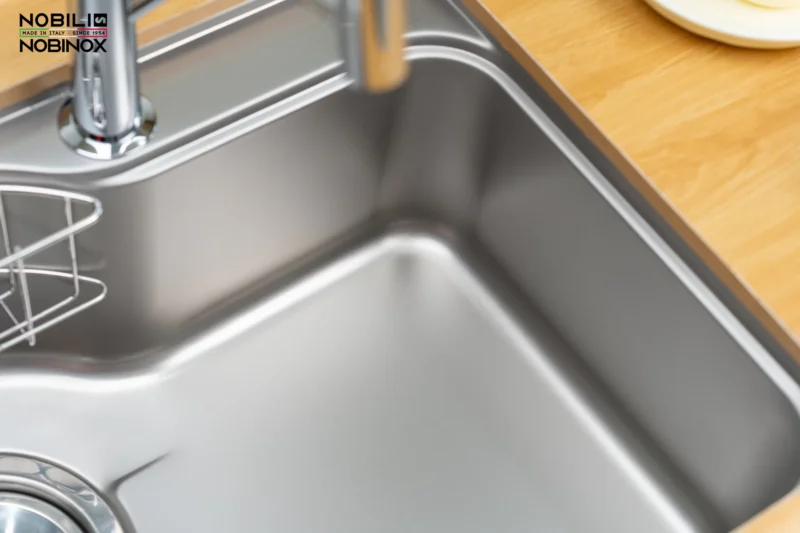 CHẬU RỬA BÁT NOBINOX ROSA NN995D TẶNG KÈM VÒI 2 CHẬU RỬA BÁT NOBINOX ROSA NN995D TẶNG KÈM VÒI