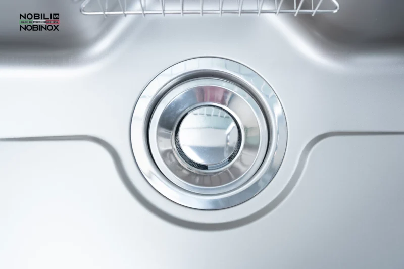 Chậu rửa bát NoBiNox LIKEN NL725D Tặng kèm vòi 3 Chậu rửa bát NoBiNox LIKEN NL725D Tặng kèm vòi