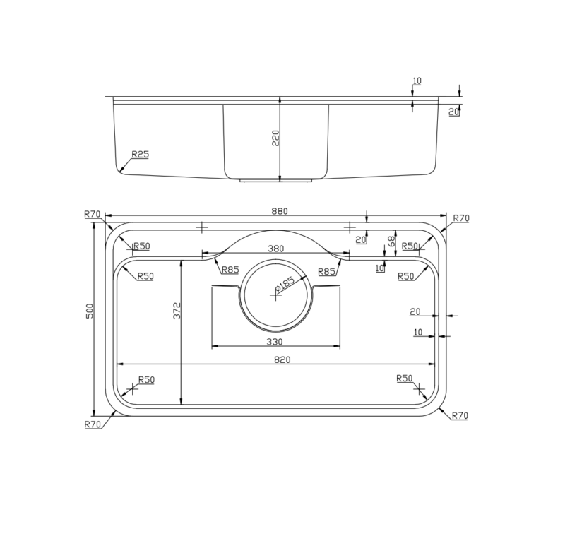 CHẬU RỬA BÁT NOBINOX ROSA NN995D TẶNG KÈM VÒI 1 CHẬU RỬA BÁT NOBINOX ROSA NN995D TẶNG KÈM VÒI