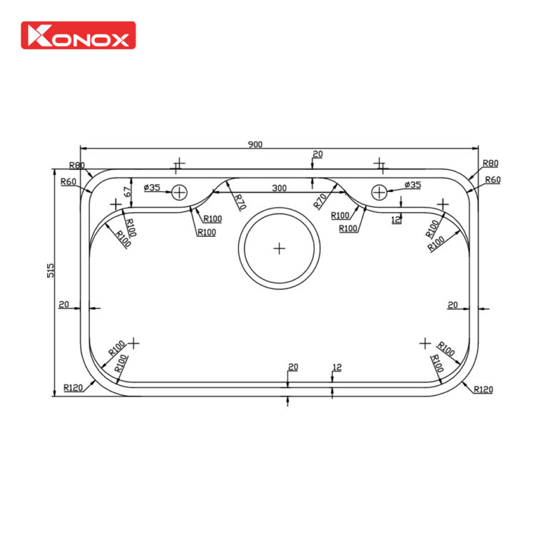 Chậu rửa bát phong cách Nhật chống xước Tari Smart 9051 1 Chậu rửa bát phong cách Nhật chống xước Tari Smart 9051