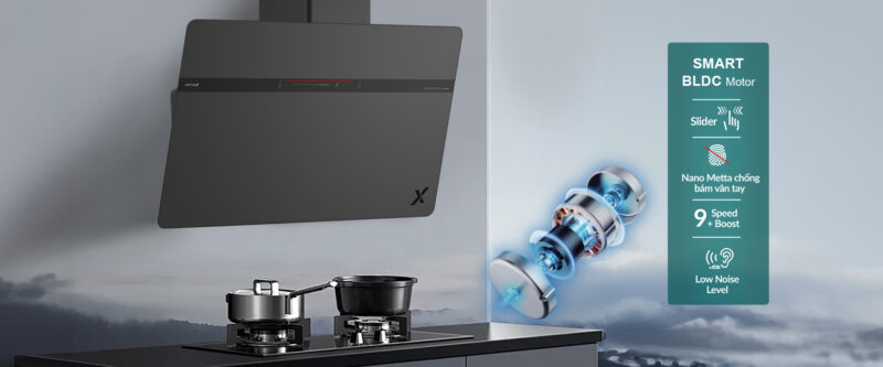 HÚT MÙI ÁP TƯỜNG GRANDX GX H90S86G 29 HÚT MÙI ÁP TƯỜNG GRANDX GX H90S86G