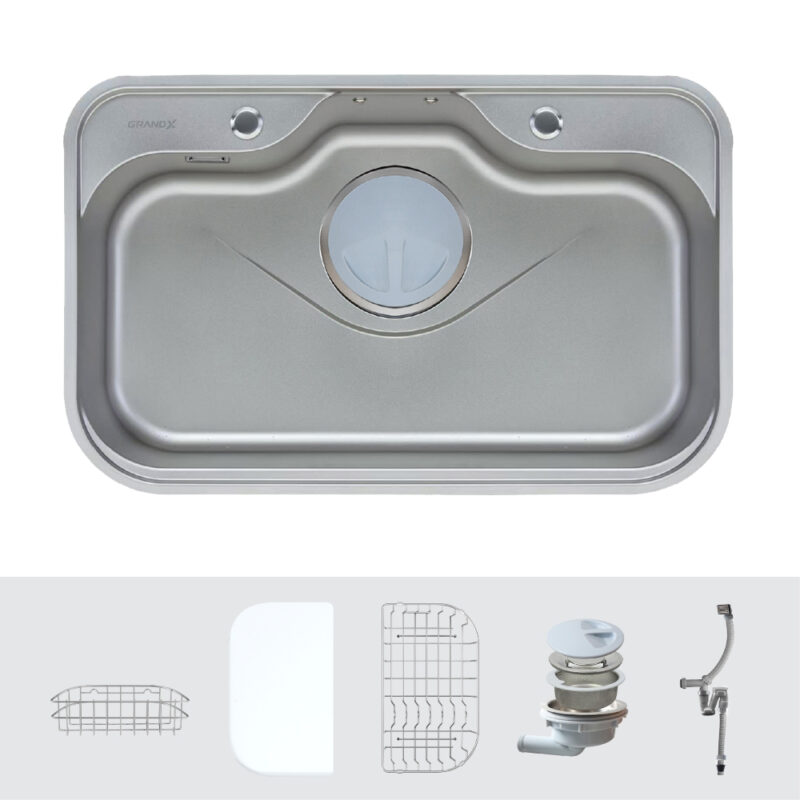 CHẬU RỬA BÁT GRANDX GX7848JP HIKARI 8 CHẬU RỬA BÁT GRANDX GX7848JP HIKARI