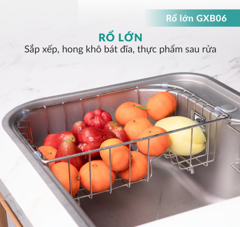CHẬU RỬA BÁT GRANDX GX7848JP HIKARI 7 CHẬU RỬA BÁT GRANDX GX7848JP HIKARI