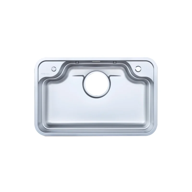 CHẬU RỬA BÁT 1 HỐ NOBINOX ARVO B275 TẶNG KÈM VÒI