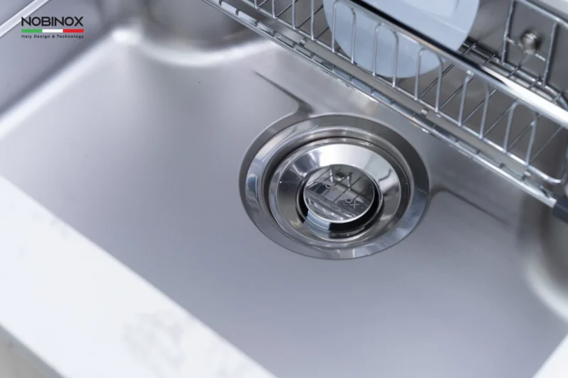 CHẬU RỬA BÁT 1 HỐ NOBINOX ARVO B370 3 CHẬU RỬA BÁT 1 HỐ NOBINOX ARVO B370