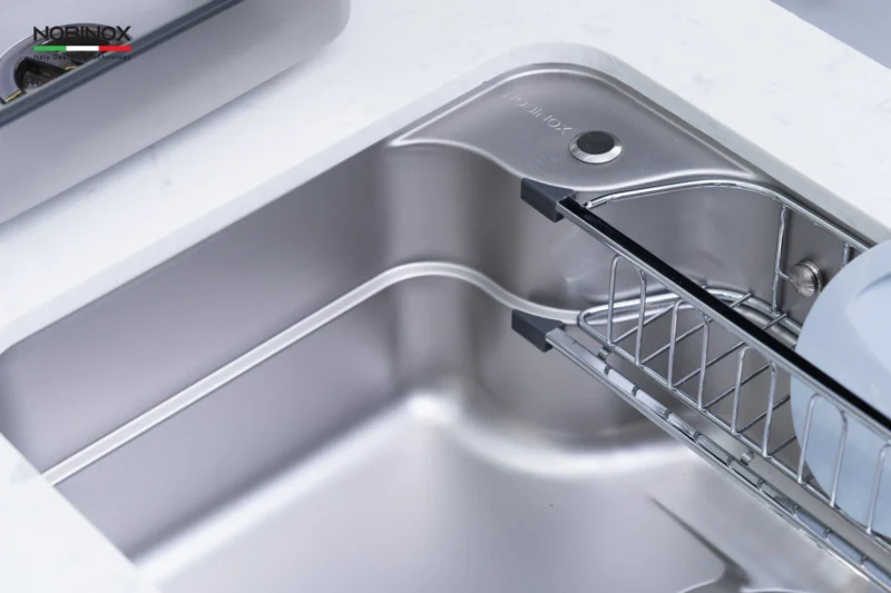 CHẬU RỬA BÁT 1 HỐ NOBINOX ARVO B370 4 CHẬU RỬA BÁT 1 HỐ NOBINOX ARVO B370