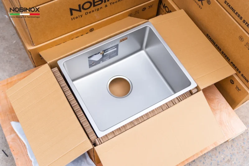 CHẬU RỬA BÁT NOBINOX LISA NN545S 27 CHẬU RỬA BÁT NOBINOX LISA NN545S