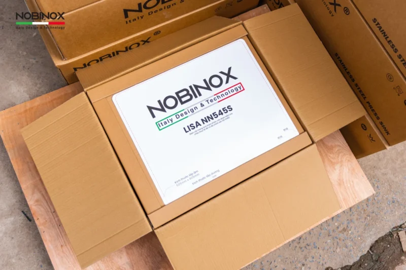CHẬU RỬA BÁT NOBINOX LISA NN545S 5 CHẬU RỬA BÁT NOBINOX LISA NN545S