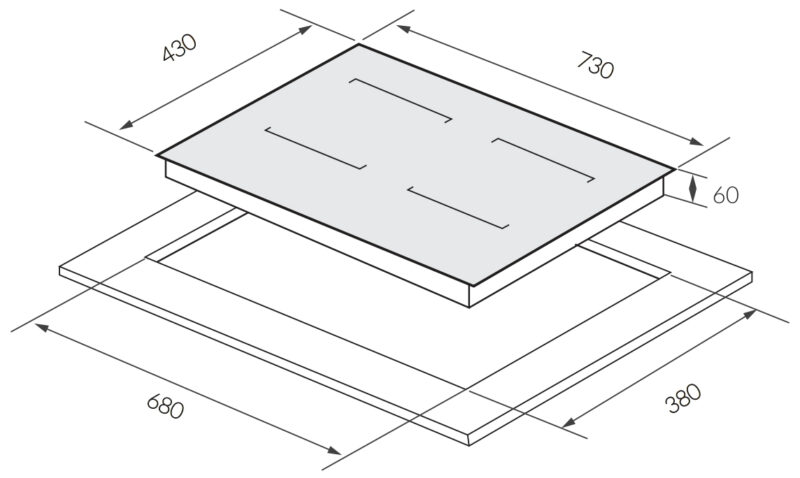 BẾP ĐIỆN TỪ 2 VÙNG NẤU GRANDX GX IP659SE SERIES 6 20 BẾP ĐIỆN TỪ 2 VÙNG NẤU GRANDX GX IP659SE SERIES 6