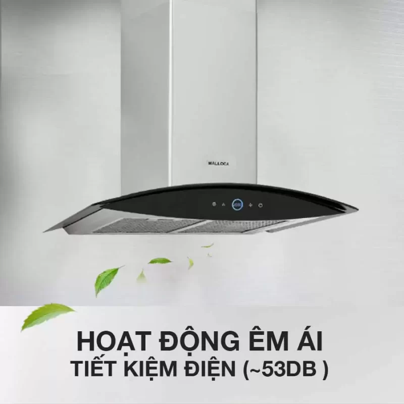 Máy hút mùi áp tường Malloca MC 9018HS 2 Máy hút mùi áp tường Malloca MC 9018HS